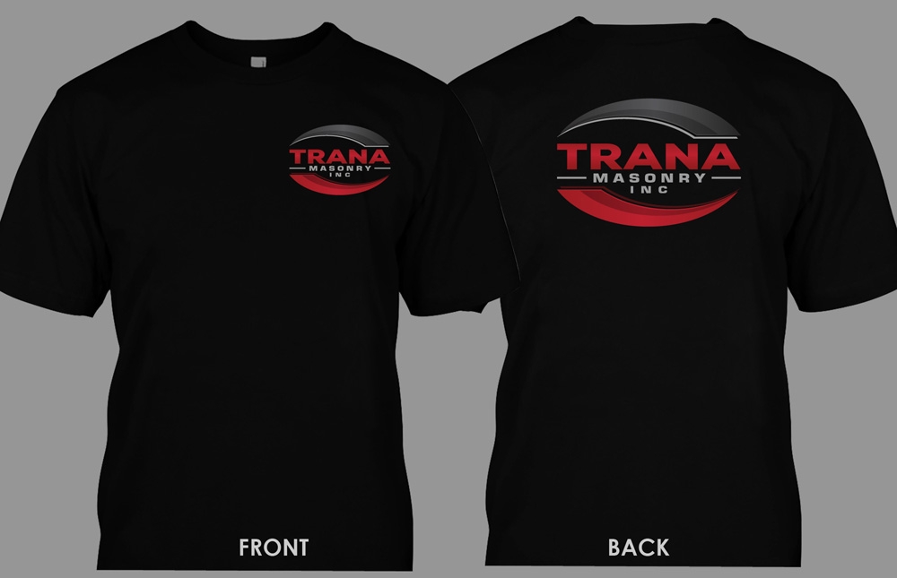 Trana Masonry Inc. logo design by SOLARFLARE