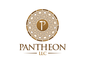 Pantheon LLC logo design by breaded_ham