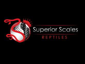 Superior Scales Reptiles logo design by BeDesign