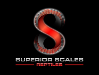 Superior Scales Reptiles logo design by Radovan