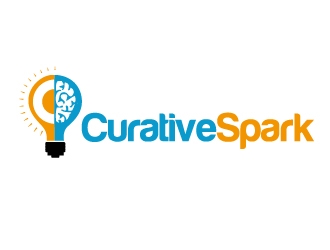 Curative Spark  logo design by shravya