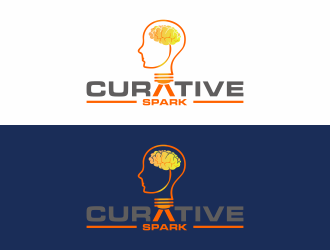Curative Spark  logo design by Mahrein