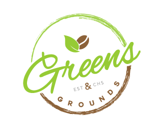 Greens & Grounds logo design by grea8design