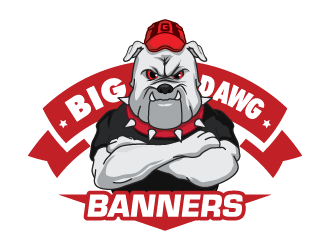 Big Dawg banners logo design by JMikaze