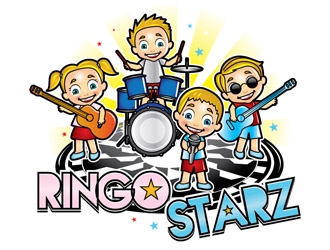 Ringo Starz logo design by logoguy