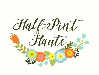 Half-Pint Haute logo design by Radovan