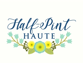 Half-Pint Haute logo design by Radovan