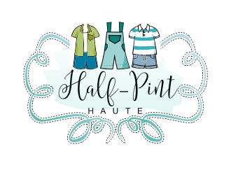 Half-Pint Haute logo design by coco