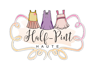 Half-Pint Haute logo design by coco