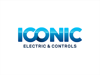 Iconic Electric and Controls logo design by hole