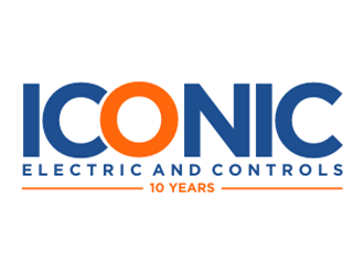 Iconic Electric and Controls logo design by sheilavalencia