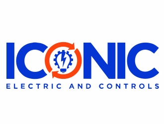 Iconic Electric and Controls logo design by nikkiblue