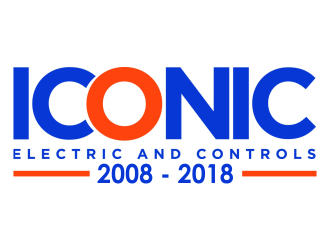 Iconic Electric and Controls logo design by kanal