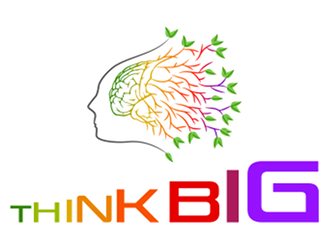 Think Big Podcast logo design by ollylovedesign
