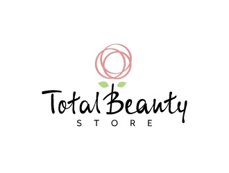 Total Beauty Store (www.totalbeautystore.com) logo design by Kewin