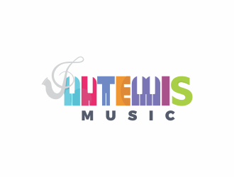 Artemis Music logo design by rifted