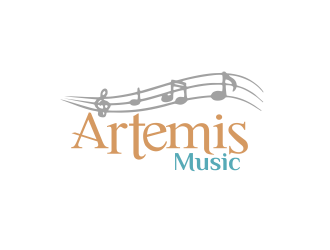 Artemis Music logo design by YONK