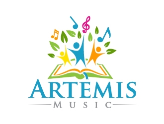 Artemis Music logo design by J0s3Ph