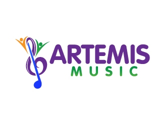 Artemis Music logo design by jaize