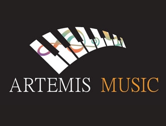 Artemis Music logo design by LucidSketch