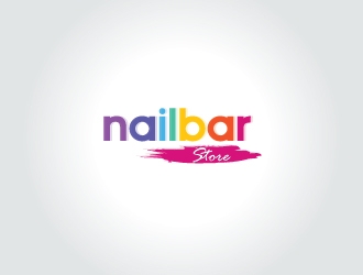 Nailbar Store logo design by emberdezign