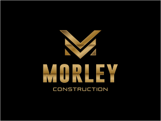 Morley Construction  logo design by FloVal