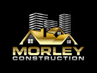 Morley Construction  logo design by jaize