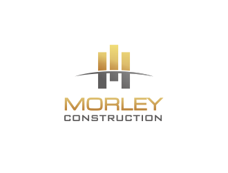 Morley Construction  logo design by YONK