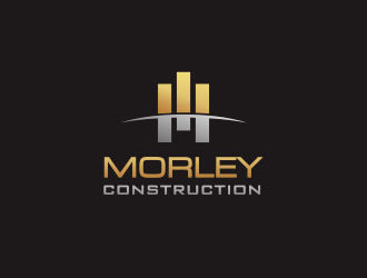 Morley Construction  logo design by YONK