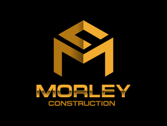 Morley Construction  logo design by kopipanas