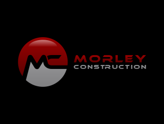 Morley Construction  logo design by BlessedArt