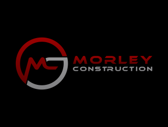Morley Construction  logo design by BlessedArt