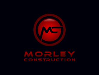 Morley Construction  logo design by BlessedArt