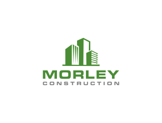 Morley Construction  logo design by kaylee