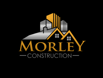 Morley Construction  logo design by serprimero