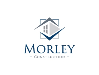 Morley Construction  logo design by zakdesign700