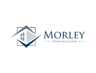 Morley Construction  logo design by zakdesign700