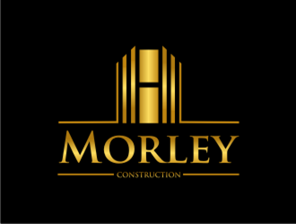 Morley Construction  logo design by sheilavalencia