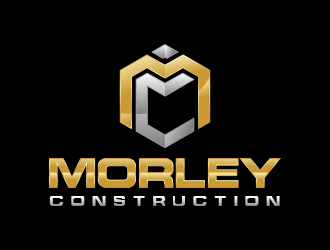 Morley Construction  logo design by done