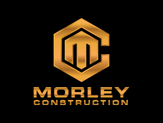 Morley Construction  logo design by akhi
