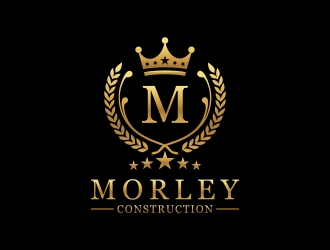 Morley Construction  logo design by excelentlogo