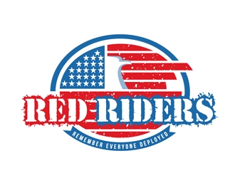 Red Riders logo design by DreamLogoDesign