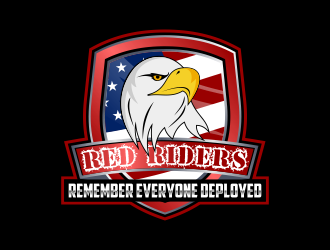 Red Riders logo design by Kruger