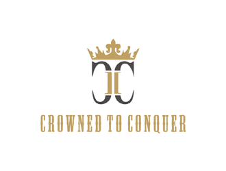Crowned to Conquer logo design by EkoBooM