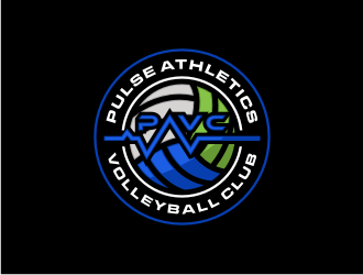 Pulse Athletics Volleyball Club  logo design by Gravity