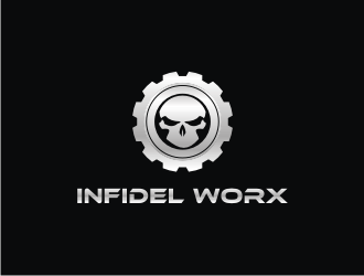 Infidel Worx logo design by mbamboex