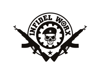 Infidel Worx logo design by Foxcody
