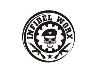 Infidel Worx logo design by Foxcody