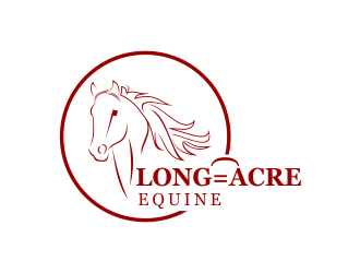 Longacre Equine logo design by beejo