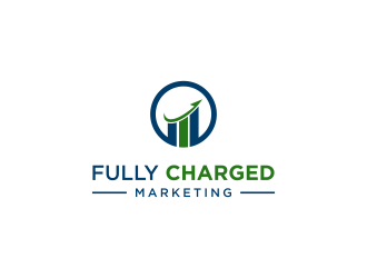 Fully Charged Marketing logo design by kaylee